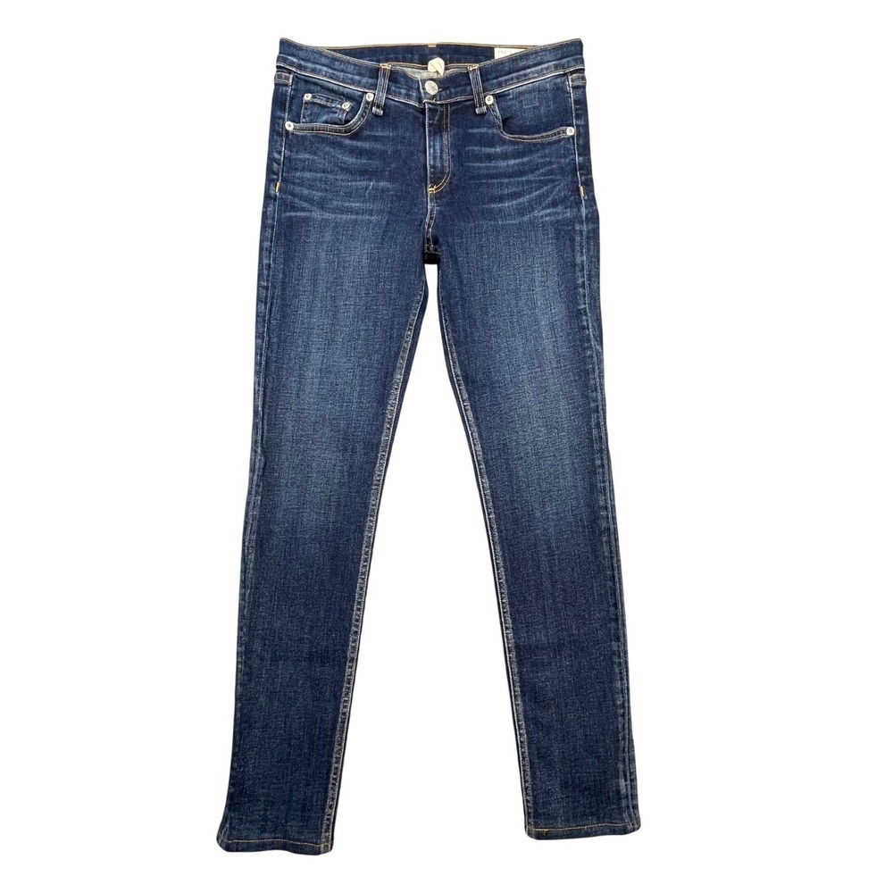 Rag & Bone Blue Wonderland Skinny Jeans Womens 29